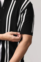 Leo summer overshirt with stripe design - Antonios
