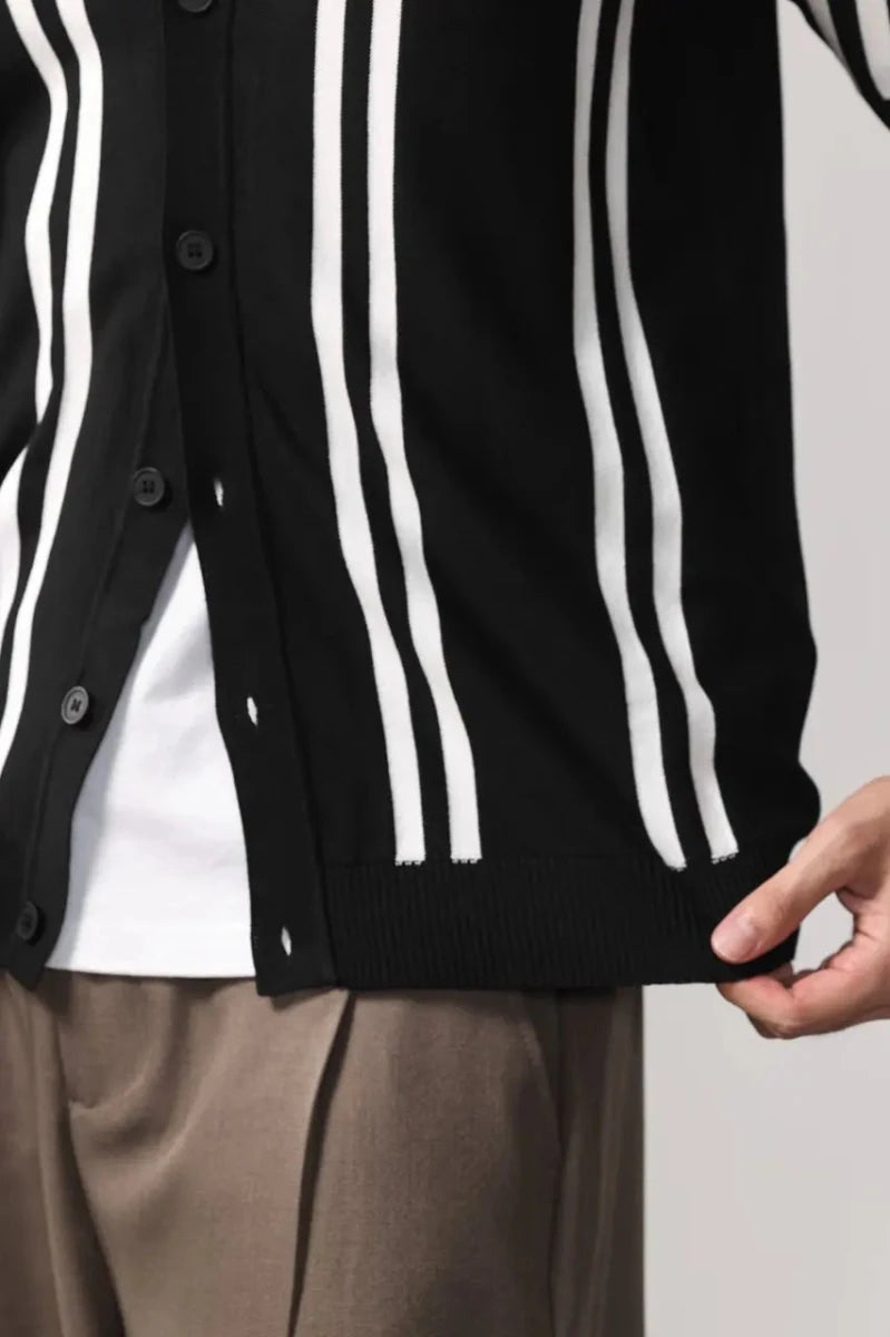 Leo summer overshirt with stripe design - Antonios