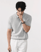 Leo summer striped polo t-shirt - Antonios