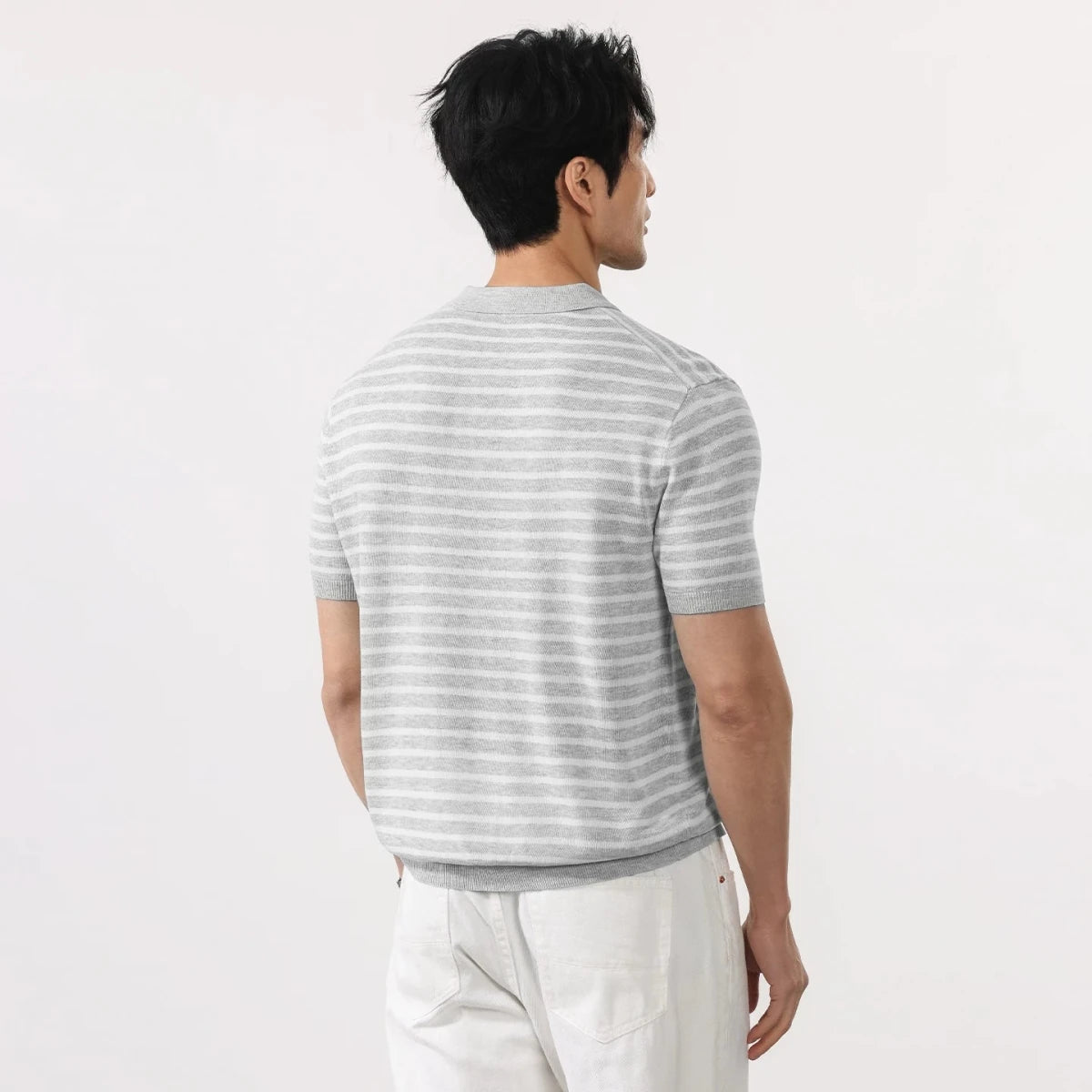Leo summer striped polo t-shirt - Antonios