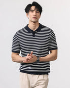 Leo summer striped polo t-shirt - Antonios