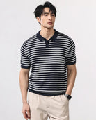 Leo summer striped polo t-shirt - Antonios