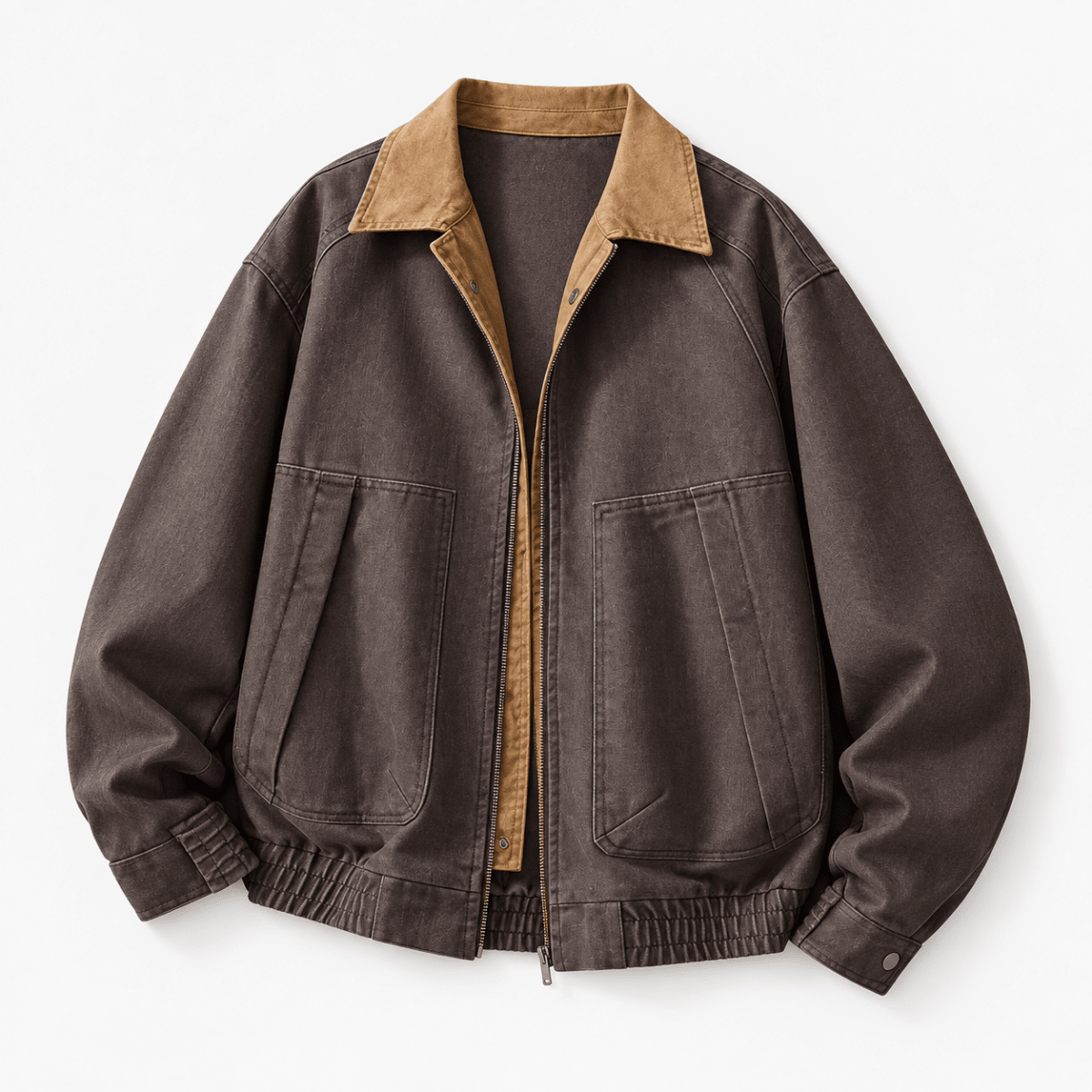 Leonardo american cargo jacket - AntoniosClothing - Brown
