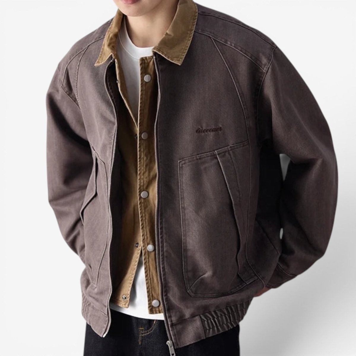 Leonardo american cargo jacket - AntoniosClothing - Blue