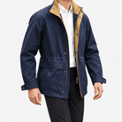 Leonardo cold season smart-casual jacket - AntoniosClothing - Dark blue