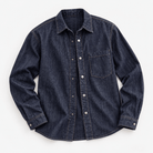 Leonardo cotton-linen classic jacket - AntoniosClothing - Blue