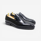 Leonardo formal office loafers - AntoniosClothing - Black
