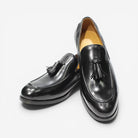 Leonardo italian style tassel loafers - AntoniosClothing - Brown