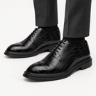 Leonardo luxury wedding shoes - AntoniosClothing - Black