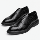 Leonardo luxury wedding shoes - AntoniosClothing - Black