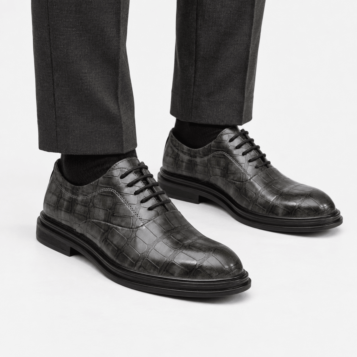 Leonardo luxury wedding shoes - AntoniosClothing - Khaki