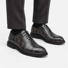 Leonardo luxury wedding shoes - AntoniosClothing - Khaki