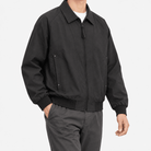 Leonardo spring/autumn bomber jacket - AntoniosClothing - Black
