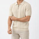 Leonardo summer business polo shirt - AntoniosClothing - Apricot