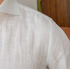 Lightweight linen long - sleeve shirt - Antonios