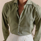 Linen - cotton breathable elegant shirt - Antonios