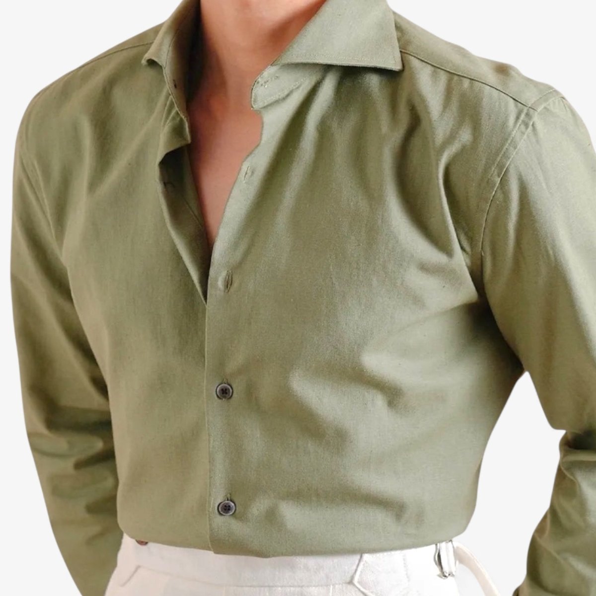 Linen - cotton breathable elegant shirt - Antonios