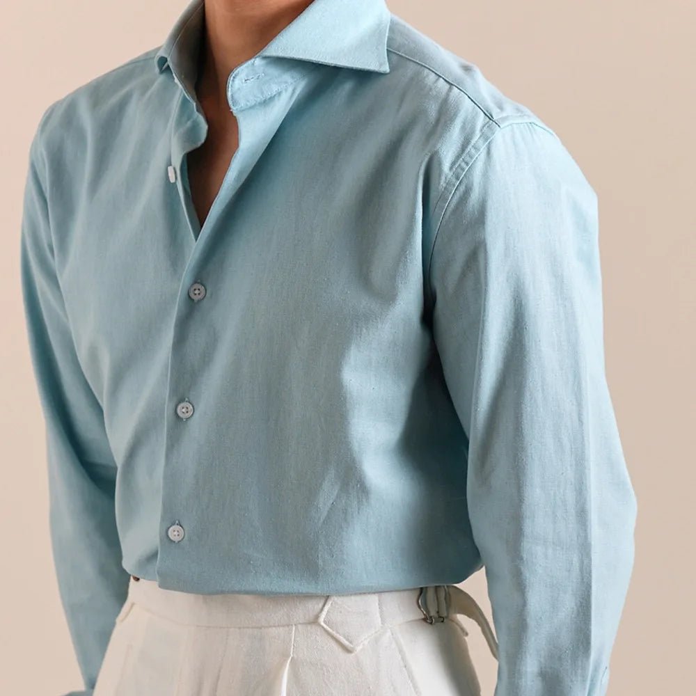 Linen - cotton breathable elegant shirt - Antonios