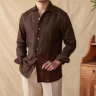 Linen elegant shirt long sleeve - Antonios