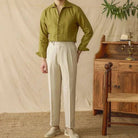 Linen elegant shirt long sleeve - Antonios