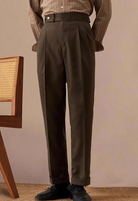 Linen italian gentleman trousers - Antonios