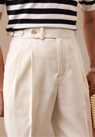 Linen italian gentleman trousers - Antonios