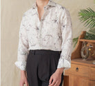 Linen vintage business shirt - Antonios
