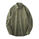 Long sleeve solid color workwear blouse - Antonios