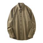 Long sleeve solid color workwear blouse - Antonios