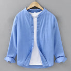 Loose fit breathable long sleeve retro top - Antonios