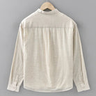Loose fit breathable long sleeve retro top - Antonios