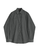 Loose fit Korean shirt casual business elegance - Antonios