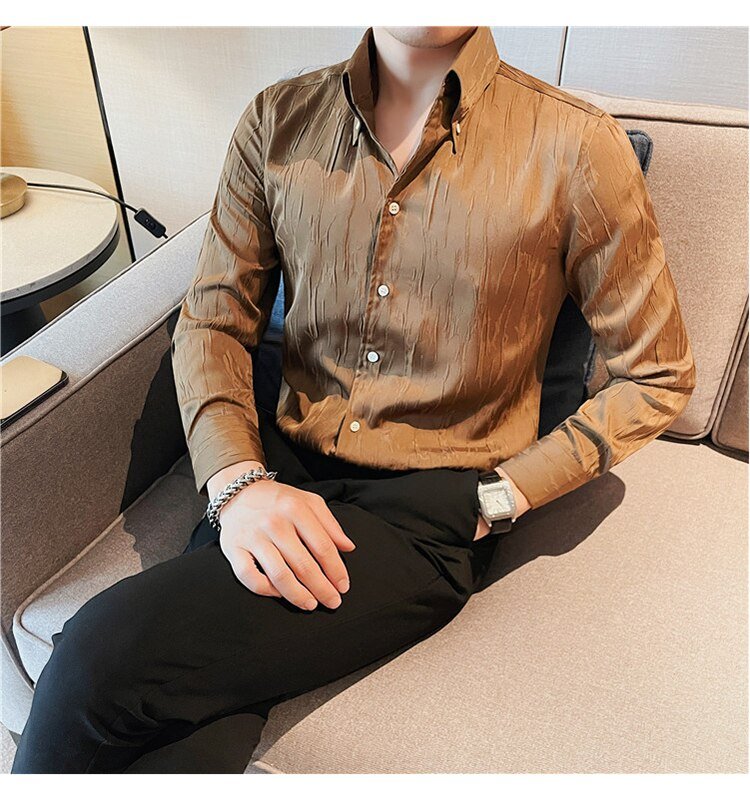 LUXE Long - Sleeve Shirt - Antonios