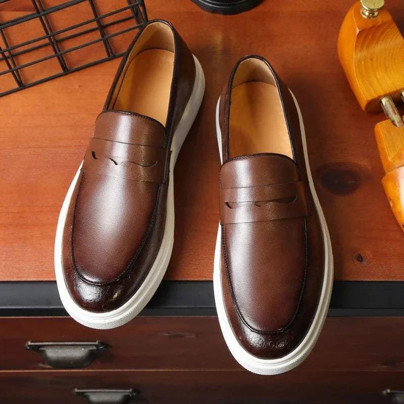LUXELY slip on loafers - Antonios