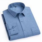 Luxury 100% cotton casual long - sleeve shirt - Antonios