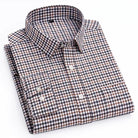 Luxury 100% cotton casual long - sleeve shirt - Antonios