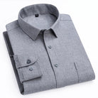 Luxury 100% cotton casual long - sleeve shirt - Antonios