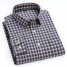 Luxury 100% cotton casual long - sleeve shirt - Antonios