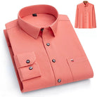 Luxury cotton shirt with single pocket - Antonios