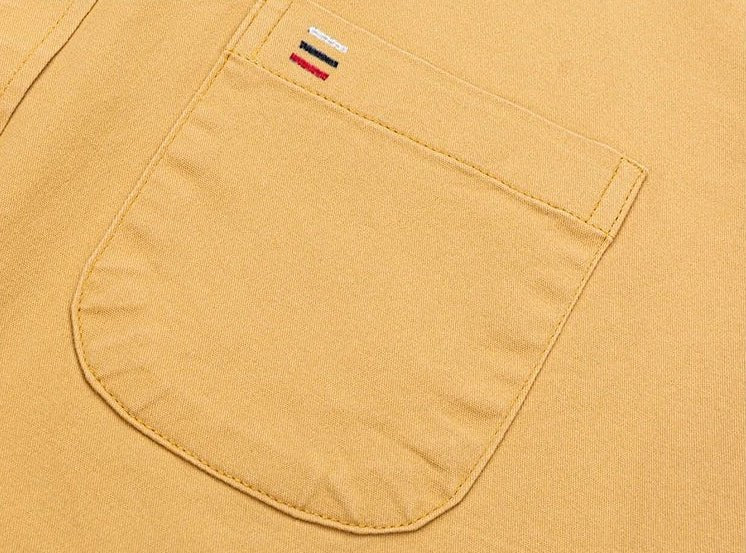 Luxury cotton shirt with single pocket - Antonios