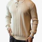 Luxury knit polo sweater - Antonios