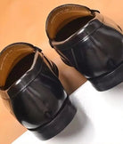 Luxury penny slip on genuine leather loafers - Antonios