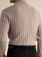 Luxury wool mock neck pullover - Antonios