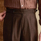 Lyocell Cotton high - waist elegant pants - Antonios