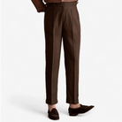 Lyocell Cotton high - waist elegant pants - Antonios