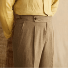 Lyocell Cotton high - waist elegant pants - Antonios