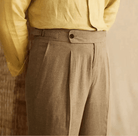 Lyocell Cotton high - waist elegant pants - Antonios