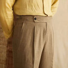 Lyocell Cotton high - waist elegant pants - Antonios