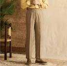 Lyocell Cotton high - waist elegant pants - Antonios