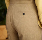 Lyocell Cotton high - waist elegant pants - Antonios